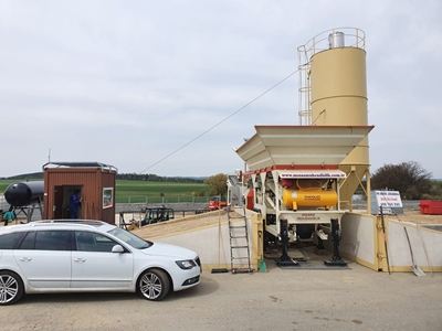 35 m3/h Mini Compact Concrete Plant - 8