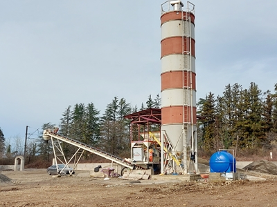 35 m3/h Mini Compact Concrete Plant - 1