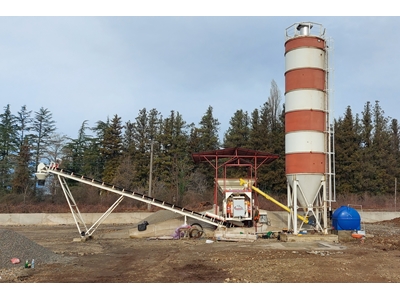 35 m3/h Mini Compact Concrete Plant - 4