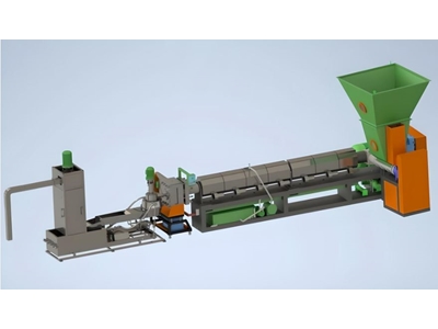 Ekstruder Granül Makinesi - 0