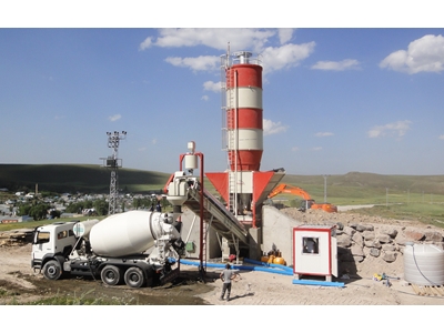 60 м3/ч самый экономичный компактный бетонный завод - 1