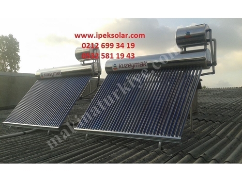 Güneş Enerji Sistemleri  İpeksolar Vakum Tüplü F Tipi