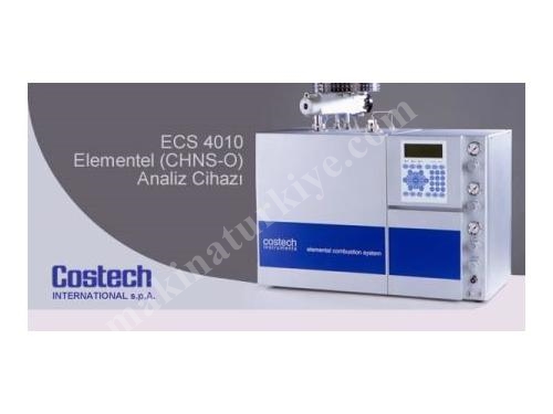 Costech ECS 4010 Elemental (CHNS-O) Analiz Cihazı