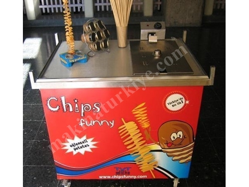 Chips Funny Tekli Çubukta Patates Standı