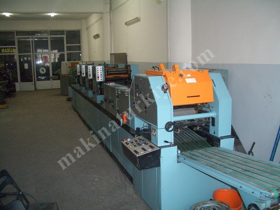 Edelmann V 38 4 Renkli Baskı Makinası