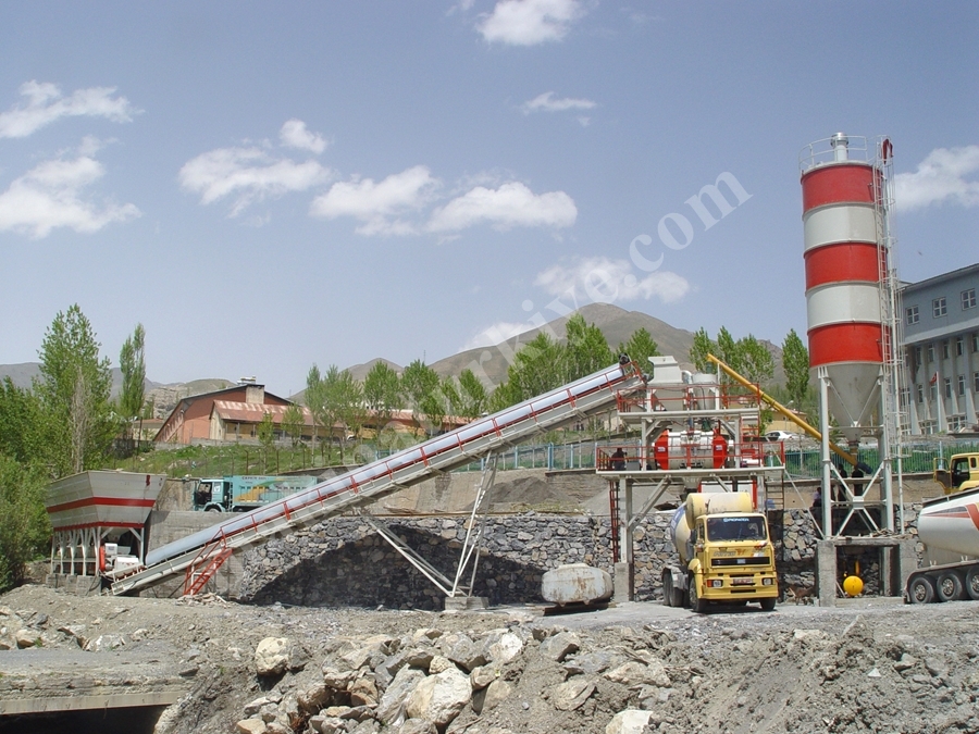 60 m3/h Sabit Beton Santrali