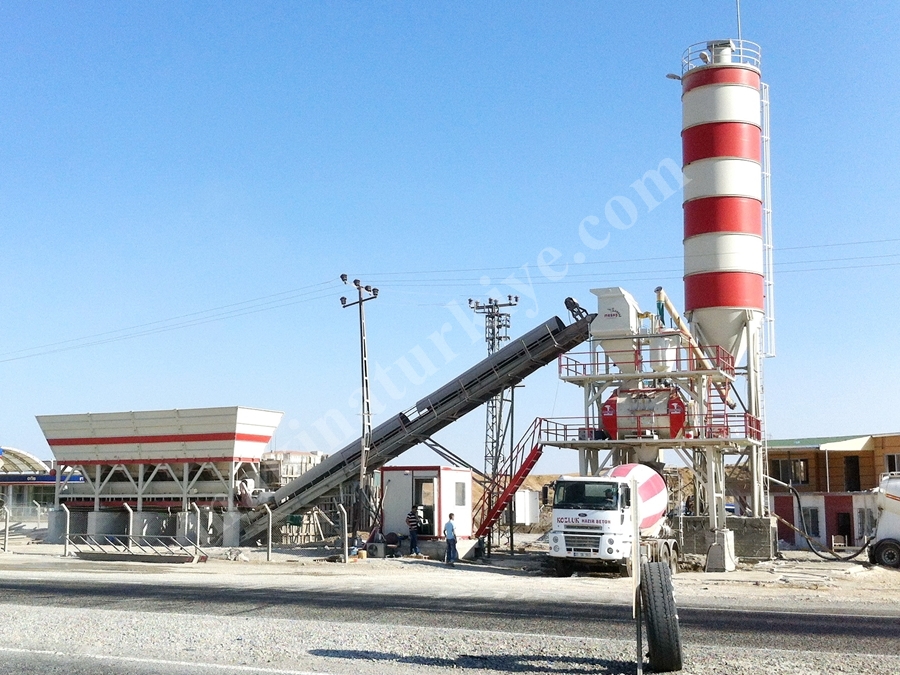 60 m3/h Sabit Beton Santrali