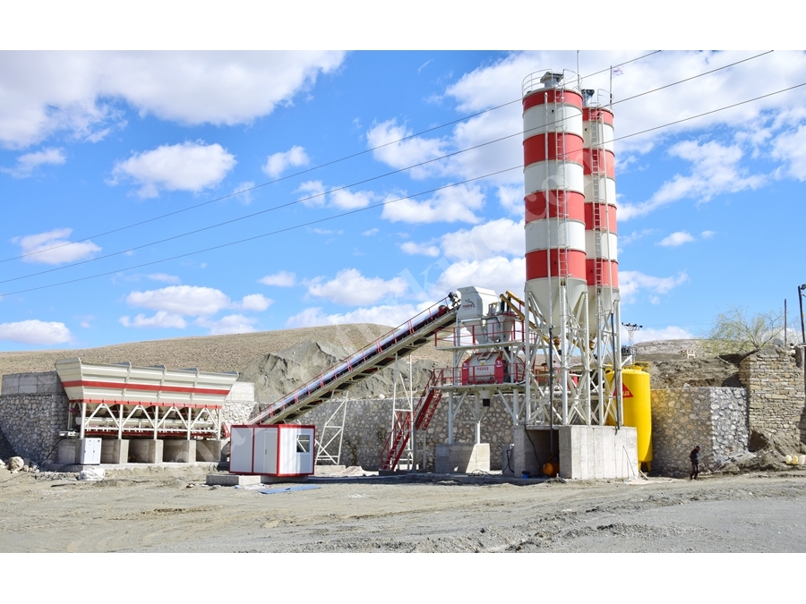 60 m3/h Sabit Beton Santrali