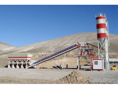 100 m3/h Sabit Beton Santrali - 4