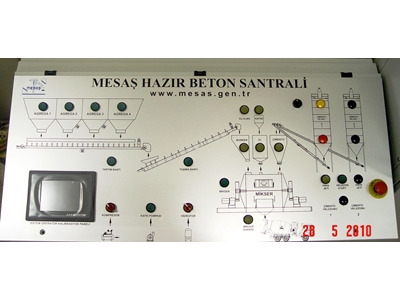 100 m3/h Sabit Beton Santrali - 8