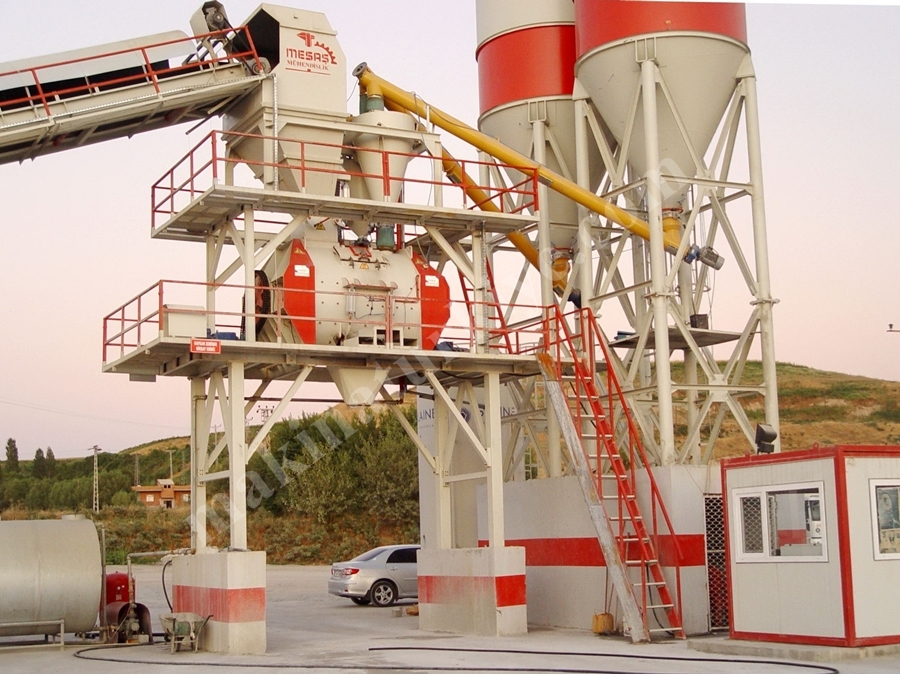 100 m3/h Sabit Beton Santrali