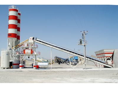 100 m3/h Sabit Beton Santrali - 9