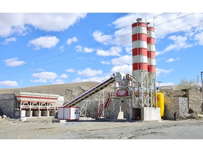 100 m3/h Sabit Beton Santrali - 13