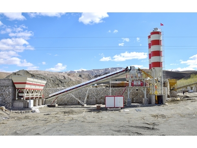100 m3/h Sabit Beton Santrali - 14