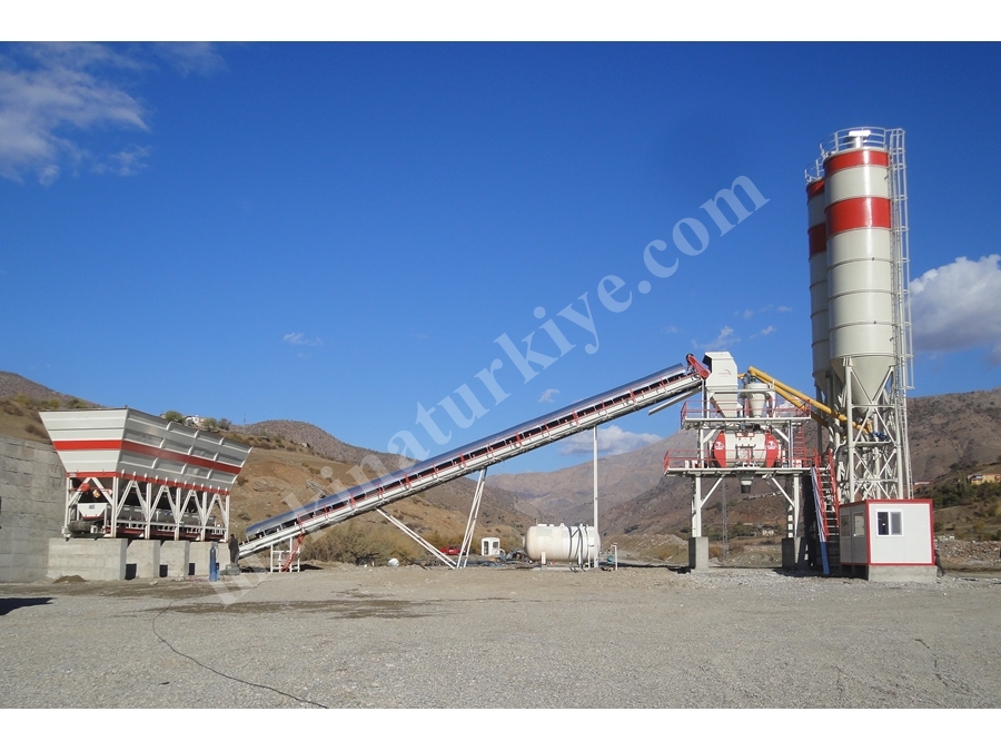 100 m3/h Sabit Beton Santrali