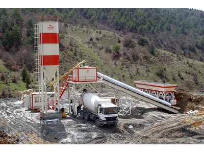 100 m3 / Hour Dry Concrete Batching Plant - 5