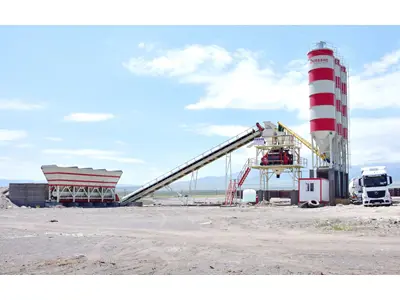 Stationäre Betonmischanlage 120 m³/h