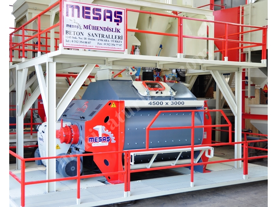 Фиксированный Бетонный Завод 120 м3/час