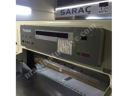 Nagai NG102 102 Cm Bıçak Matbaa Makinası 2000 Model