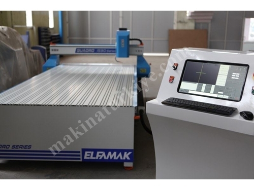 Elfamak Quadro 1530 Reklam CNC Router 1500* 3000*200 mm