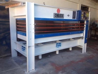 Cemilusta 4 Katlı Sıcak Pres Makinası 130X250 - 0