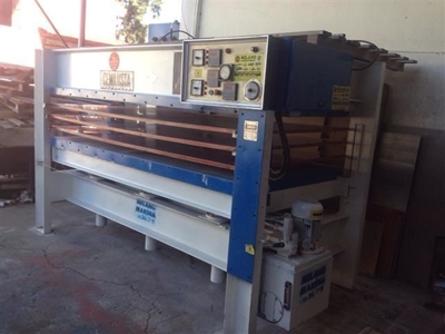 Cemilusta 4 Katlı Sıcak Pres Makinası 130X250 - 1