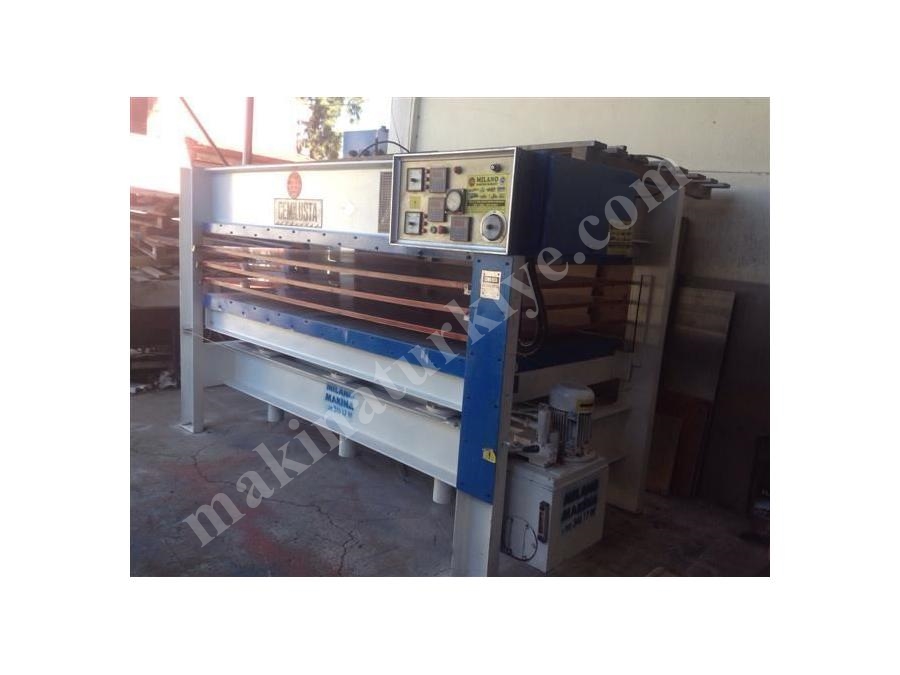 Cemilusta 4 Katlı Sıcak Pres Makinası 130X250
