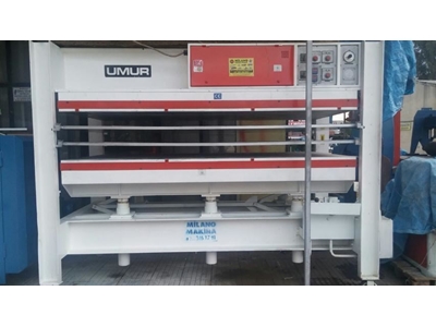 Umur 3 Katlı 130X250 Sıcak Pres Makinası Bakımlı - 0