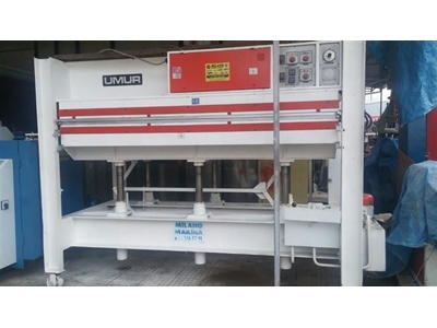 Umur 3 Katlı 130X250 Sıcak Pres Makinası Bakımlı - 2