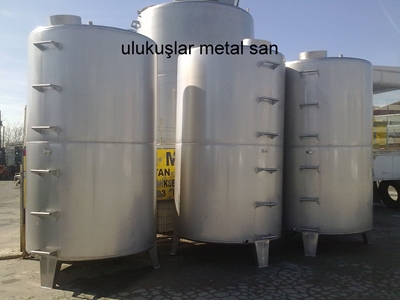 Paslanmaz Tank Çelik Tank Krom Depo 
