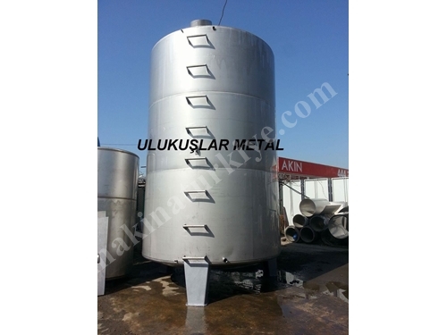 Paslanmaz Alkol Tankı 30 Tonluk 