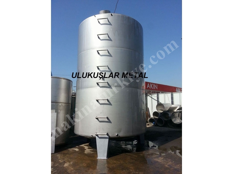 Paslanmaz Alkol Tankı 30 Tonluk 