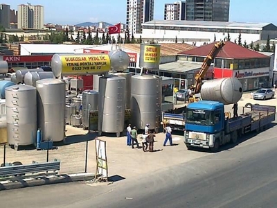 Paslanmaz Alkol Tankı 30 Tonluk  - 1