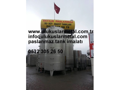 Paslanmaz Alkol Tankı 30 Tonluk  - 2
