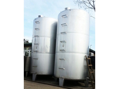 Paslanmaz Alkol Tankı 30 Tonluk  - 4