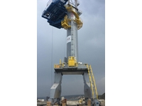 Tower Crane, Industrial Crane Operator and Service Elevator - 1