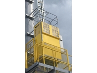 Tower Crane, Industrial Crane Operator and Service Elevator - 2