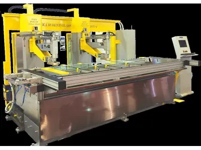 Machine de perçage de verre à double tête CNC