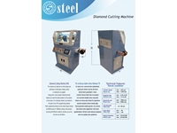 Tele Kalem Atma Makinesi / Diamond Cutting Machine 
