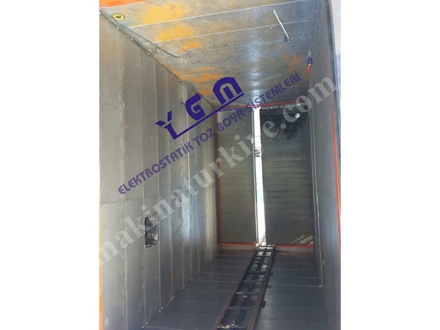 Elektrostatik Toz Boya Fırını  Ygm Elektrostatik Toz Boya Sistemleri YGM-ETTF4700