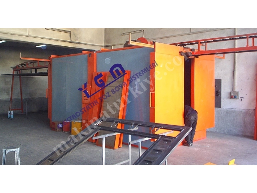 Elektrostatik Toz Boya Fırını  Ygm Elektrostatik Toz Boya Sistemleri YGM-ETTF4700