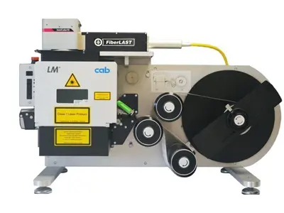 Лазерная маркировочная машина для этикеток - Система маркировки рулонных этикеток лазером
