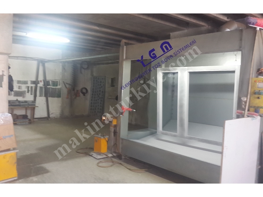 Elektrostatik Toz Boya Kabini  Ygm Elektrostatik YGM-BK