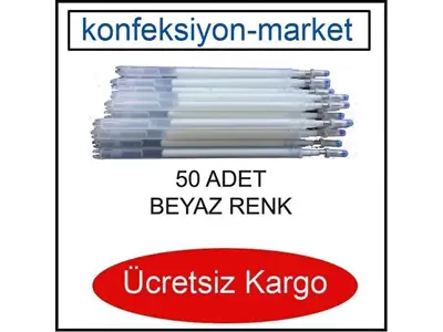 İ İK001 Термостираемый маркер для текстиля и обуви белого цвета 0.7 мм