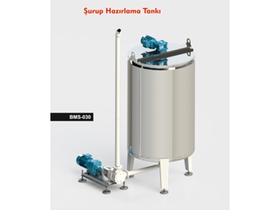 Şurup Hazırlama Tankı 500 Kg Kapasiteli  BMS-030 - 1