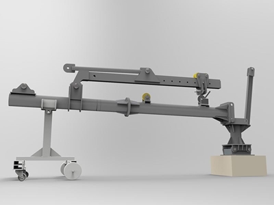 Davit Kol - Ayak Dış Cephe Temizlik Sistemi Aser Makina TM 20 - 2