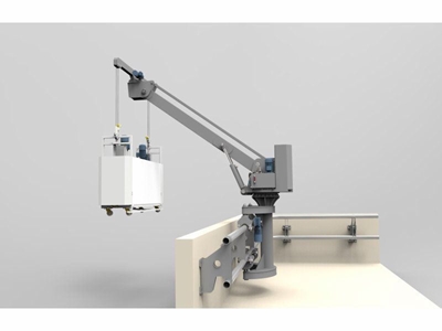 Parapet İçi Raylı Cephe Temizlik Sistemi Aser Makina TM 50 - 5
