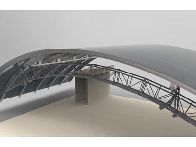 Gantry ( Skylight ) Sistem Cephe Bina Temizleme Sistemi Aser Makina - 1
