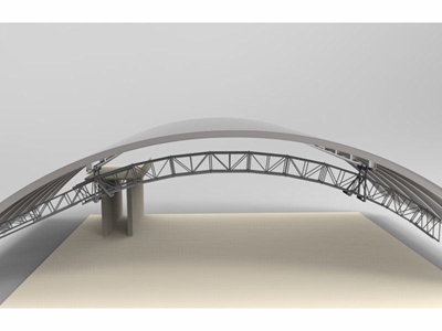 Gantry ( Skylight ) Sistem Cephe Bina Temizleme Sistemi Aser Makina - 3