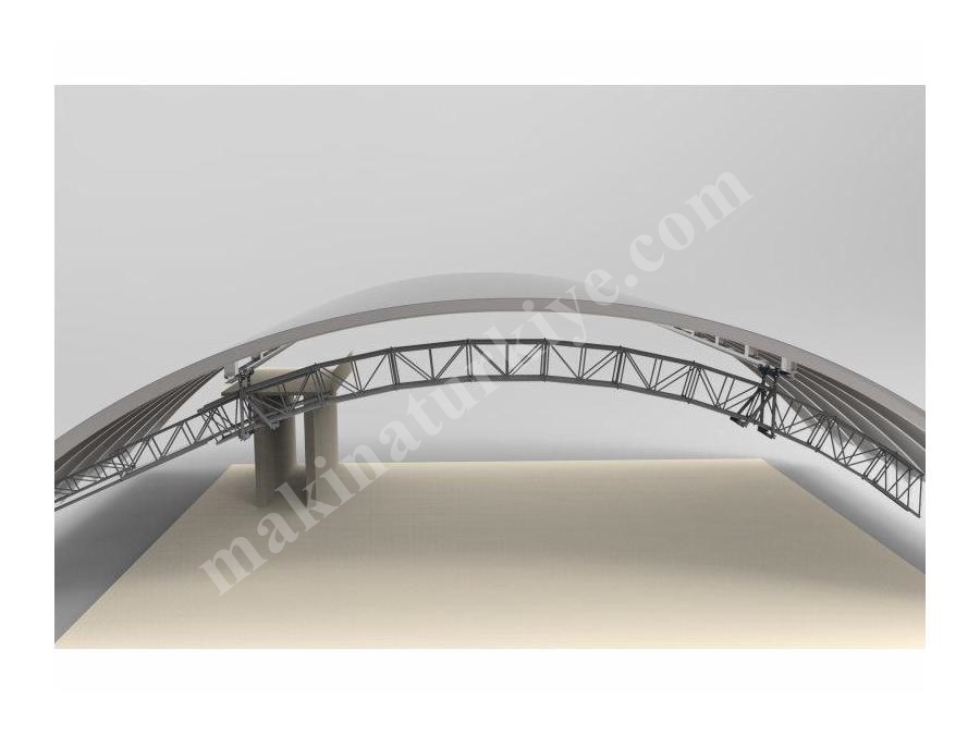 Gantry ( Skylight ) Sistem Cephe Bina Temizleme Sistemi Aser Makina